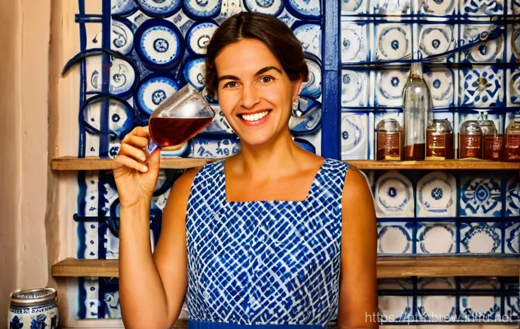 홈메이드 술 초보자를 위한 가이드 - **Prompt 1: Joy of Sharing Homemade Liqueurs in a Portuguese Kitchen**
"A candid shot of a radia...